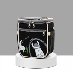 Trust-U Geantă de scutece suspendată pentru cărucior cu funcții multiple, geantă de maternitate impermeabilă pentru ieșiri, geantă de depozitare pentru bebeluși și mame pentru cărucioare