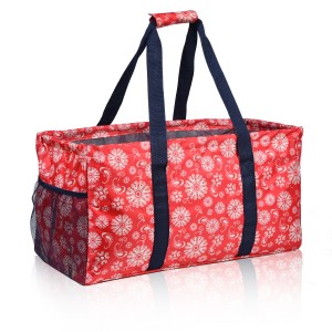 Trust-U Travel Clothing Storage Bag Waterproof Gym Bag Supermarket Shopping Bag Portable Large Tote Bag