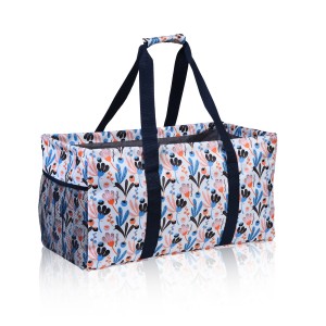 Trust-U Travel Clothing Storage Bag Waterproof Gym Bag Supermarket Shopping Bag Portable Large Tote Bag