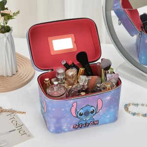 TRUST-U сыйымдылығы үлкен косметикалық сөмке, жоғары сапалы, зауыттық тікелей сату, қызға ұқсайтын және сүйкімді, портативті және көп функциялы сақтау орны