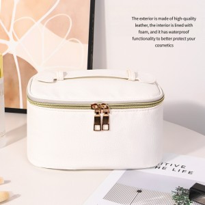 TRUST-U нүүр будалтын том багтаамжтай зөөврийн шинэ загварын гоо сайхны зөөврийн хувинтай цүнх Аялал жуулчлалын хөнгөн тансаг ариун цэврийн хэрэглэлийн цүнх