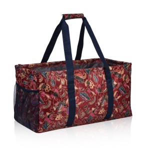 Trust-U Travel Clothing Storage Bag Waterproof Gym Bag Supermarket Shopping Bag Portable Large Tote Bag