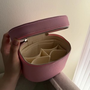 TRUST-U Cross-border New Popular PU Leather Removable Divided Toiletry Bag Portable Storage Bag for Business Trip Travel Makeup Bag