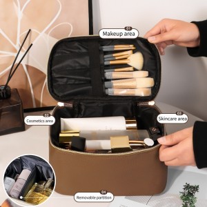 TRUST-U нүүр будалтын том багтаамжтай зөөврийн шинэ загварын гоо сайхны зөөврийн хувинтай цүнх Аялал жуулчлалын хөнгөн тансаг ариун цэврийн хэрэглэлийн цүнх