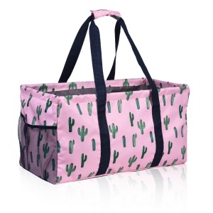 Trust-U Travel Clothing Storage Bag Waterproof Gym Bag Supermarket Shopping Bag Portable Large Tote Bag