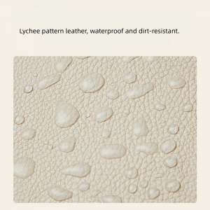 Çantë ruajtjeje TRUST-U, çantë katrore për makijazh prej lëkure PU, portative për ruajtje udhëtimi, me kapacitet të madh me dorezë, çantë kozmetike e ndarë