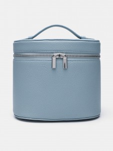 TRUST-U popular dopamine color series minimalist solid color high-end feeling portable makeup bag travel portable storage high-value cross-border