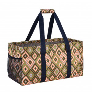 Trust-U Travel Clothing Storage Bag Waterproof Gym Bag Supermarket Shopping Bag Portable Large Tote Bag