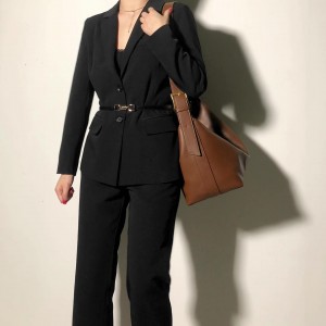 TRUST-U កាបូបស្ពាយម៉ាក PU គុណភាពខ្ពស់ ងាយស្រួលប្រើ និងសាកសមសម្រាប់ការធ្វើដំណើរ ជាមួយនឹងខ្សែស្មាធំទូលាយ