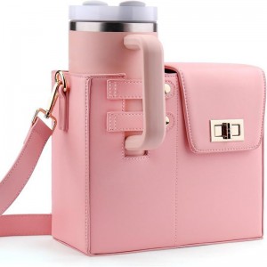 TRUST-U New portable beverage bottle/water cup bag, niche design, commuter bag, shoulder/crossbody bag