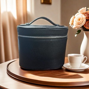 Mála leithris uiscedhíonach nua uigeach TRUST-U, mála stórála cosmaidí taistil íostach dopamine PU móracmhainne