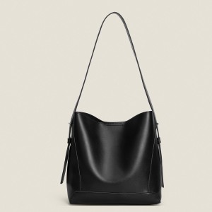 TRUST-U New niche fashion bucket bag, large capacity, high-end commuter tote bag, simple shoulder bag