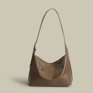 TRUST-U New high-end PU large-capacity tote bag, versatile and suitable for commuting, with wide shoulder strap