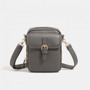 កាបូបស្មា TRUST-U PU, កាបូបផ្ញើសារ unisex, កាបូបផ្ទុកទាន់សម័យ, កាបូប crossbody ធម្មតា, កាបូបទូរស័ព្ទ, កាក់និងកាត។