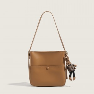 TRUST-U Damhandväska, gränsöverskridande minimalistisk väska, mångsidig och söt, med charm, axelväska, armhålsväska