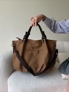 ಟ್ರಸ್ಟ್-ಯು ಕಮ್ಯೂಟರ್ ಹ್ಯಾಂಡ್‌ಬ್ಯಾಗ್, ಹೆಚ್ಚುವರಿ ದೊಡ್ಡ, ರೆಟ್ರೊ ಕ್ಯಾನ್ವಾಸ್ ಬ್ಯಾಗ್, ಮಹಿಳೆಯರ ಬಹು-ಕ್ರಿಯಾತ್ಮಕ ವಿದ್ಯಾರ್ಥಿ ಭುಜ/ಅಡ್ಡಬಾಡಿ ಬ್ಯಾಗ್