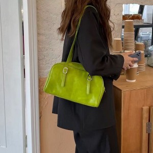 TRUST-U Unique casual shoulder bag, Korean style, leather belt bag, new versatile commuter bag for women