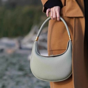 TRUST-U Autumn/Winter Women’s Handbag Pine Moon Series Medium Crescent Moon Bag Women’s Handbag Niche Design Crescent Moon Bag Underarm Bag Shoulder Crossbody Bag