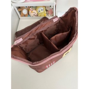 TRUST-U Cute house-shaped skincare product storage bag, large capacity makeup bag, portable travel toiletries organizer