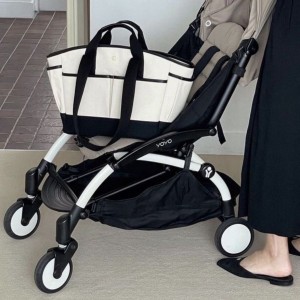 TRUST-U Large capacity, versatile crossbody/shoulder bag for mothers and babies, lightweight canvas tote bag for outings