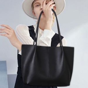 TRUST-U Stylish, versatile, large-capacity, pleated mother-daughter tote bag with a sophisticated retro minimalist design, perfect for commuting.