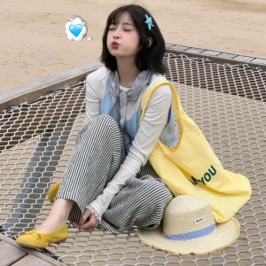 TRUST-U 2025 оны Зуны Зөөврийн Макарон өнгийн эмэгтэй цүнх