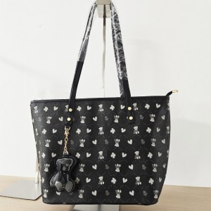 TRUST-U ກະເປົ໋ານັກຮຽນວິທະຍາໄລແມ່ຍິງໃໝ່, ຄວາມຈຸຂະໜາດໃຫຍ່, ປີ 2025, ກະເປົາຖືຫມີ, ກະເປົາເປ້ນັກຮຽນ/ຫ້ອງຮຽນ