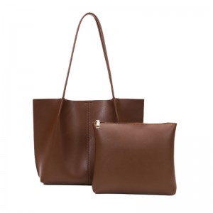 TRUST-U Stylish, versatile, large-capacity, pleated mother-daughter tote bag with a sophisticated retro minimalist design, perfect for commuting.