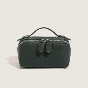 Poca beag maise-gnùise leathair PU TRUST-U, poca toileat àrd-inbhe, poca maise-gnùise càirdeil do shiubhal agus poca stòraidh