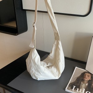 TRUST-U Large capacity dumpling bag crossbody bag, cool girl versatile casual shoulder bag canvas bag wholesale