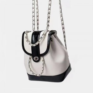 TRUST-U Korean niche Chanel-style chain backpack, versatile for students and commuters