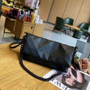 TRUST-U نئون اسٽائلش ۽ ورسٽائل نيچ ڊيزائن چين ڊائمنڊ پيٽرن ڪلهي وارو بيگ/ڪراس باڊي/انڊر آرم بيگ