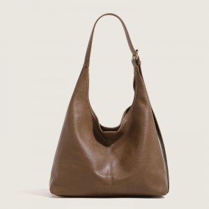 TRUST-U Sabuwar babban ƙarfin mata na retro m launi PU mai rubutu iri-iri na jaka don aiki da tafiya, jakar ƙarƙashin hannu