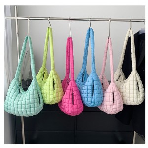 Trust-U Large-Capacity Padded Bag — Multi-Pocket Shoulder & Crossbody “Dumpling” Bag — Pleated “Cloud” Tote — Women’s Handbag & Organizer