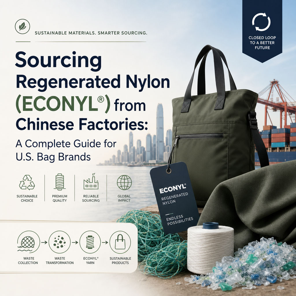 Sourcing Regenerated Nylon (ECONYL®) from Chinese Factories: A Complete Guide for U.S. Bag Brands