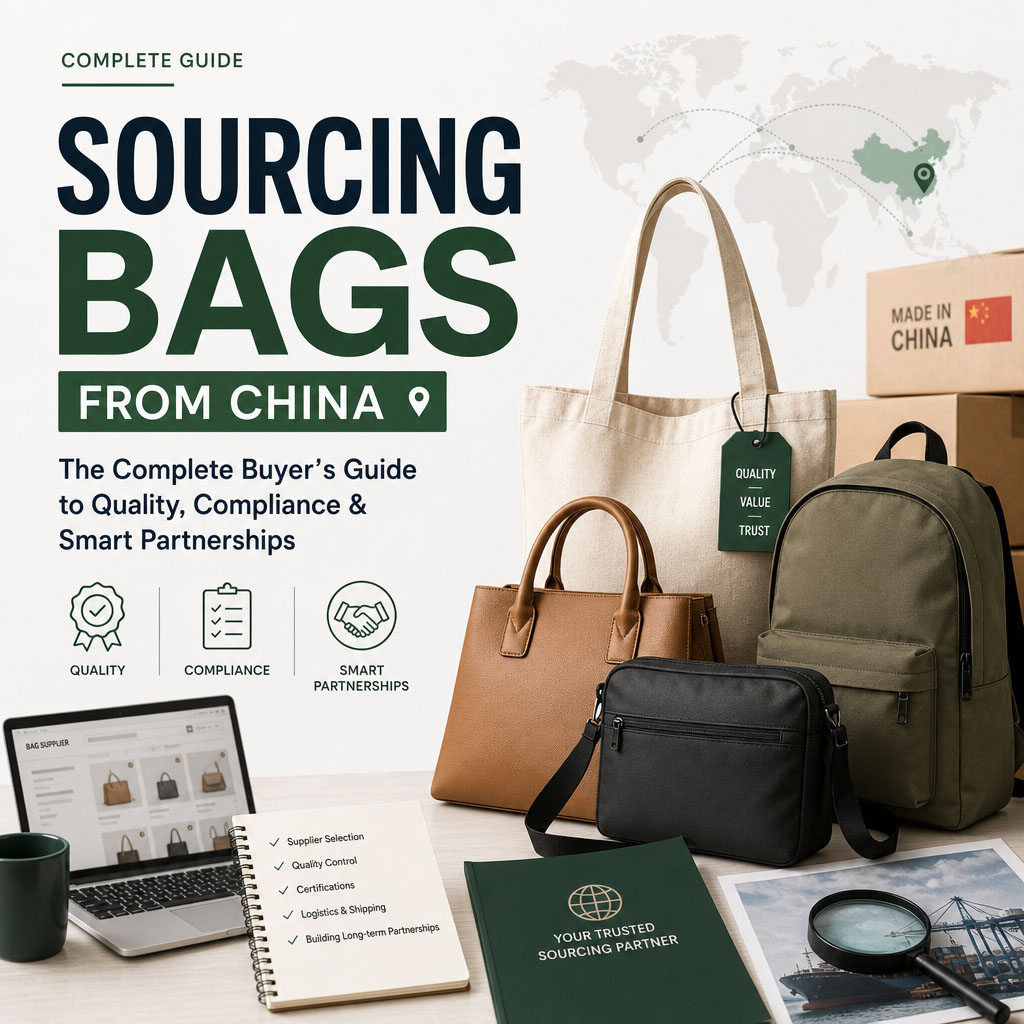 Sourcing Bags from China: The Complete Buyer’s Guide to Quality, Compliance & Smart Partnerships