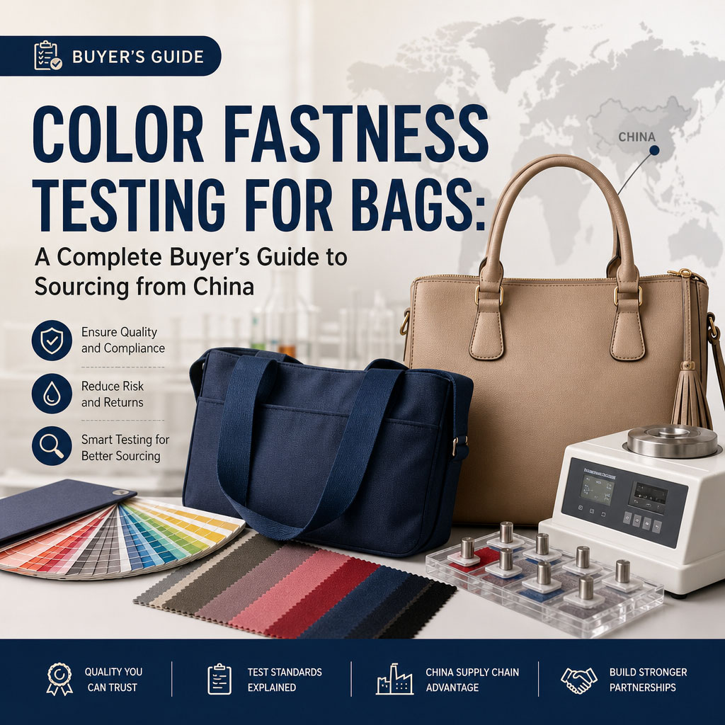 Color Fastness Testing for Bags: A Complete Buyer’s Guide to Sourcing from China