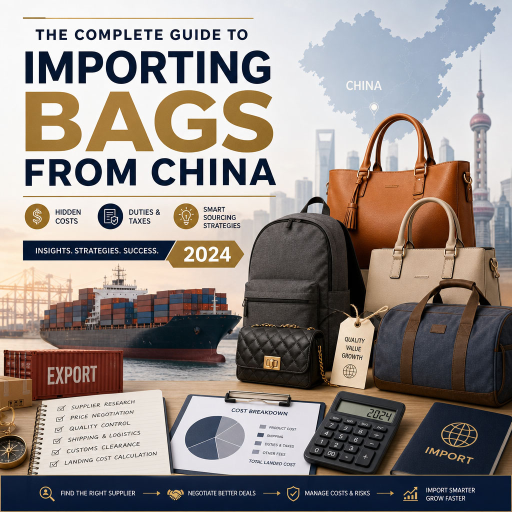 The Complete Guide to Importing Bags from China: Hidden Costs, Duties, and Smart Sourcing Strategies for 2024