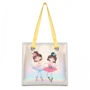 TRUST-U Danseveske ny danseryggsekk for barn med én skulder og stor oppbevaringskapasitet