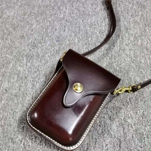 TRUST-U Mini storage bag coin purse creative retro coin key pouch earphone bag cable clip កាបូបតូច