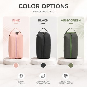 TRUST-U New waterproof small square bag, dry and wet separation storage bag, versatile and trendy multi-functional lightweight PVC toiletry and cosmetic bag