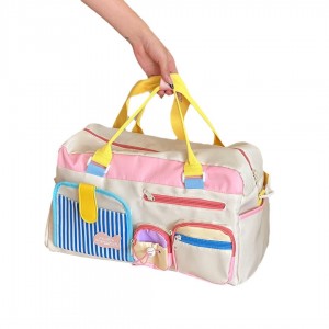 TRUST-U Fitness Backpack Sports Bag Luggage Bag Lightweight Oxford Cloth Travel Backpack