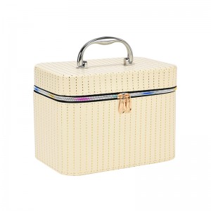 TRUST-U ਵੱਡੀ ਸਮਰੱਥਾ ਵਾਲਾ ਕਾਸਮੈਟਿਕ ਬੈਗ, ਲਗਜ਼ਰੀ ਅਹਿਸਾਸ, ਛੋਟਾ ਪੋਰਟੇਬਲ ਔਰਤ ਪੋਰਟੇਬਲ ਵਾਟਰਪ੍ਰੂਫ਼ ਮਲਟੀ-ਫੰਕਸ਼ਨਲ ਸਟੋਰੇਜ ਟ੍ਰੈਵਲ ਹੈਂਡਬੈਗ