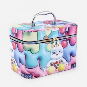 TRUST-U ਵੱਡੀ ਸਮਰੱਥਾ ਵਾਲਾ ਕਾਸਮੈਟਿਕ ਬੈਗ, ਲਗਜ਼ਰੀ ਅਹਿਸਾਸ, ਛੋਟਾ ਪੋਰਟੇਬਲ ਔਰਤ ਪੋਰਟੇਬਲ ਵਾਟਰਪ੍ਰੂਫ਼ ਮਲਟੀ-ਫੰਕਸ਼ਨਲ ਸਟੋਰੇਜ ਟ੍ਰੈਵਲ ਹੈਂਡਬੈਗ