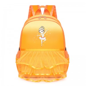 TRUST-U Children’s dance bag girls ballet bag backpack training class dance school bag dance backpack kindergarten