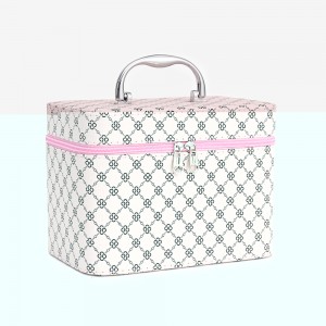 TRUST-U Large-capacity cosmetic bag with mirror, high-end feel, multifunctional storage, easy to carry