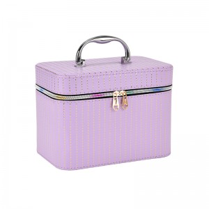 TRUST-U ਵੱਡੀ ਸਮਰੱਥਾ ਵਾਲਾ ਕਾਸਮੈਟਿਕ ਬੈਗ, ਲਗਜ਼ਰੀ ਅਹਿਸਾਸ, ਛੋਟਾ ਪੋਰਟੇਬਲ ਔਰਤ ਪੋਰਟੇਬਲ ਵਾਟਰਪ੍ਰੂਫ਼ ਮਲਟੀ-ਫੰਕਸ਼ਨਲ ਸਟੋਰੇਜ ਟ੍ਰੈਵਲ ਹੈਂਡਬੈਗ