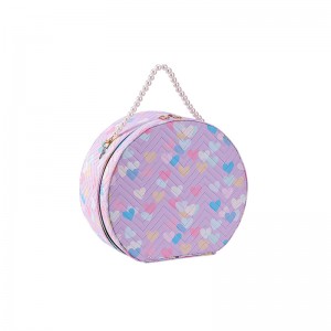 TRUST-U Large-capacity cosmetic bag with high-end feel, waterproof, portable, multifunctional storage, mirror and handheld