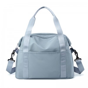 TRUST-U Sports fitness bag portable Oxford cloth bag large capacity nylon bag travel outing yoga swimming shoulder tote bag