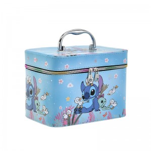 TRUST-U сыйымдылығы үлкен косметикалық сөмке, жоғары сапалы, зауыттық тікелей сату, қызға ұқсайтын және сүйкімді, портативті және көп функциялы сақтау орны